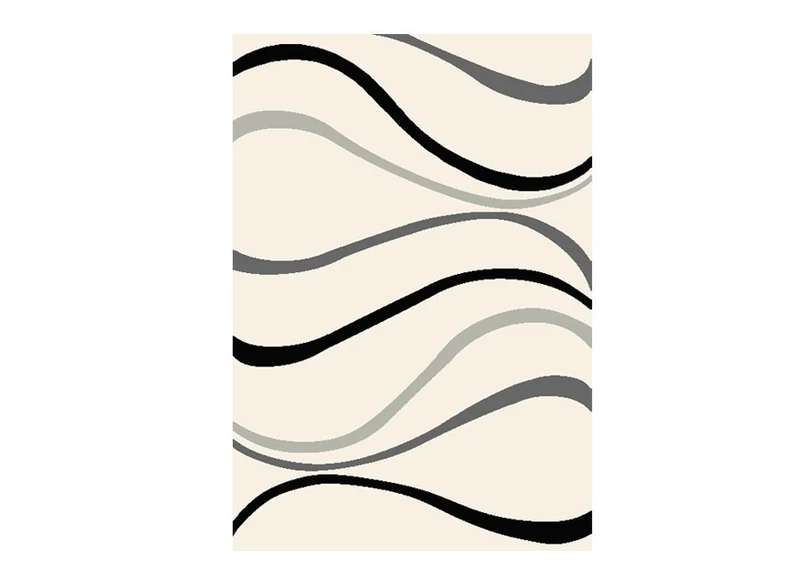 Tapis 120x170 ZIG ZAG ivoire