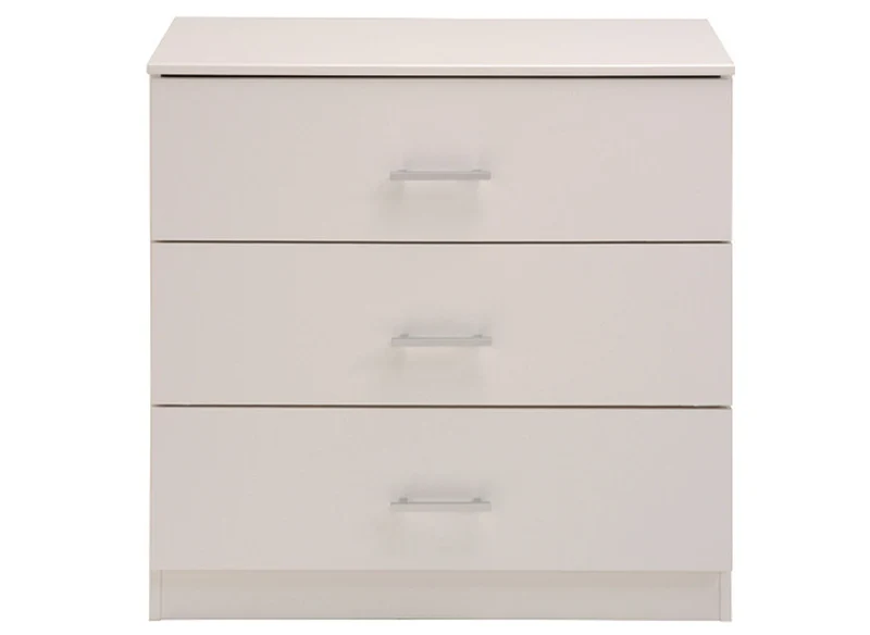 Commode 3 Tiroirs Arès Blanc
