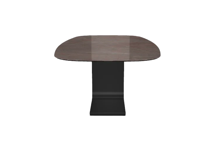 PALACE SHAPED - Table 220x115 Céramique brillant Stone