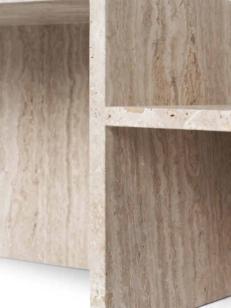 DISTINCT - Table basse en Travertin