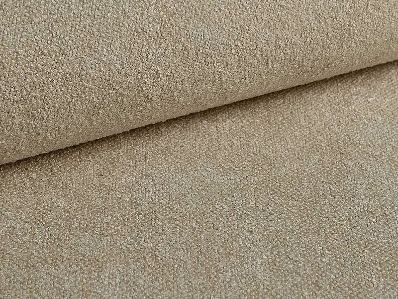 Canapé Panoramique d'Angle XXL Convertible en Tissu Beige - FRIDORA