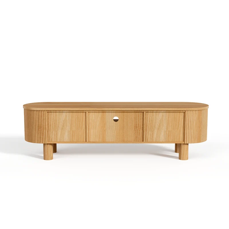 Meuble TV OREA chêne clair 160cm