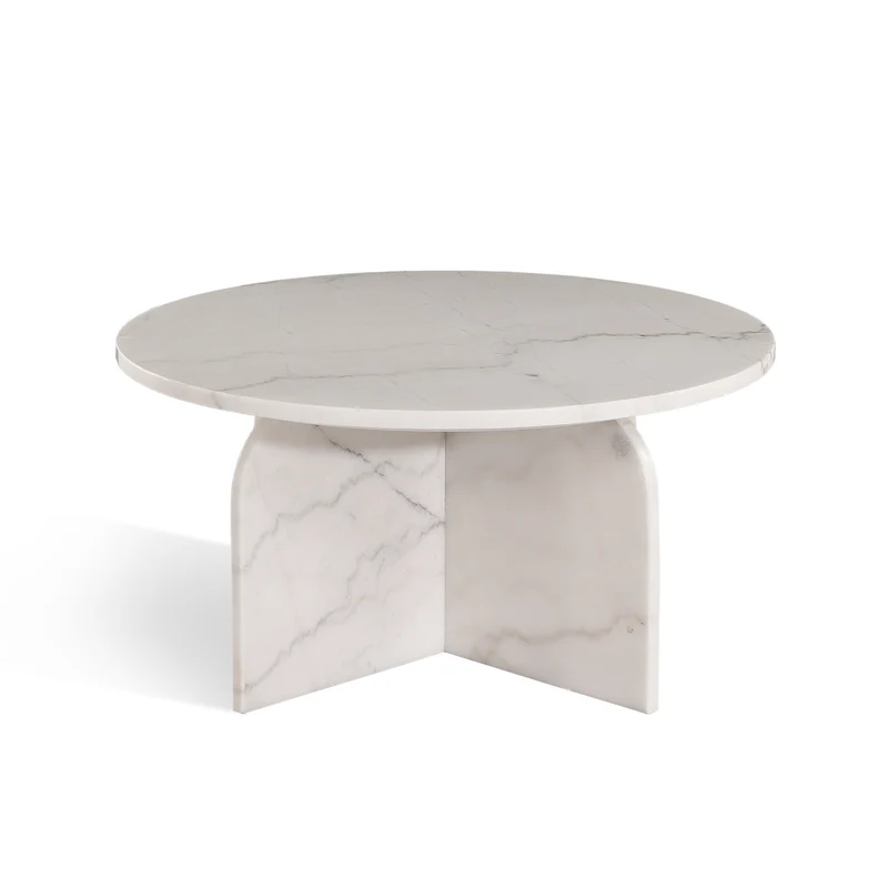 Table basse SILEA en marbre 70cm