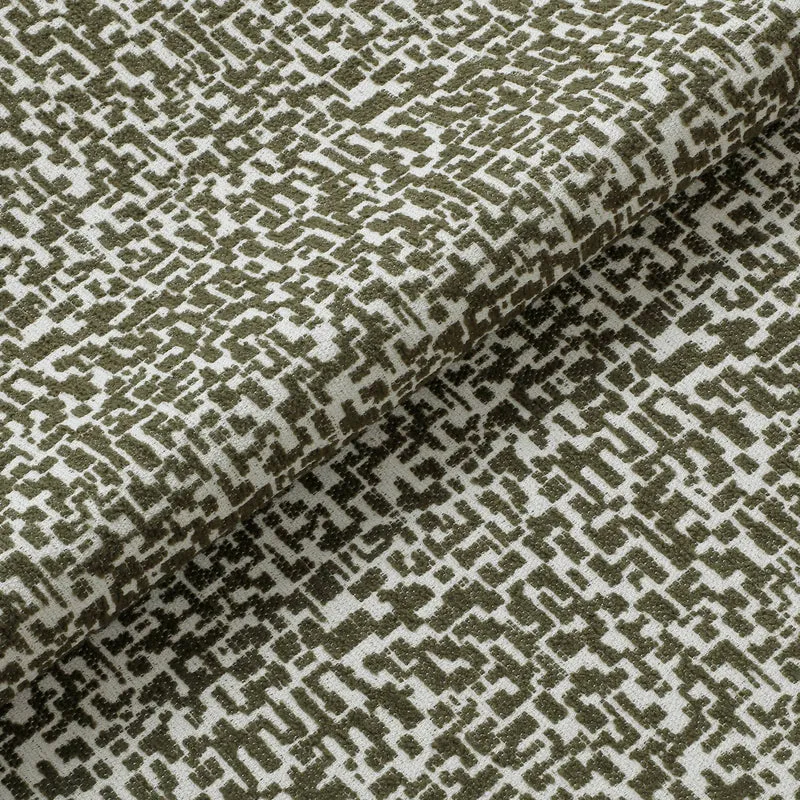 Pouf LUCKY tissu texturé à motif
