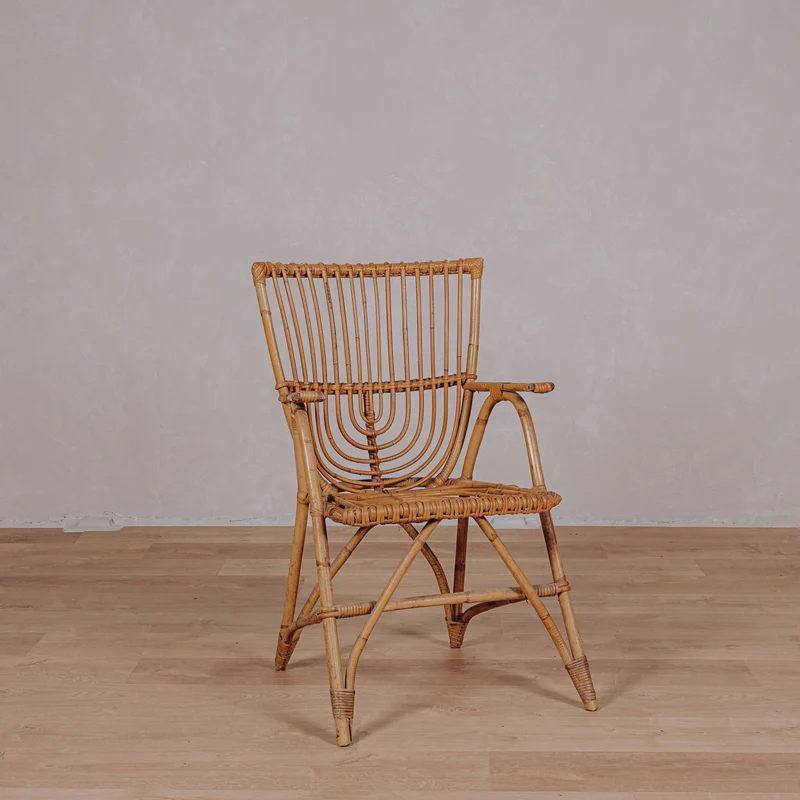 Fauteuil en rotin Robin