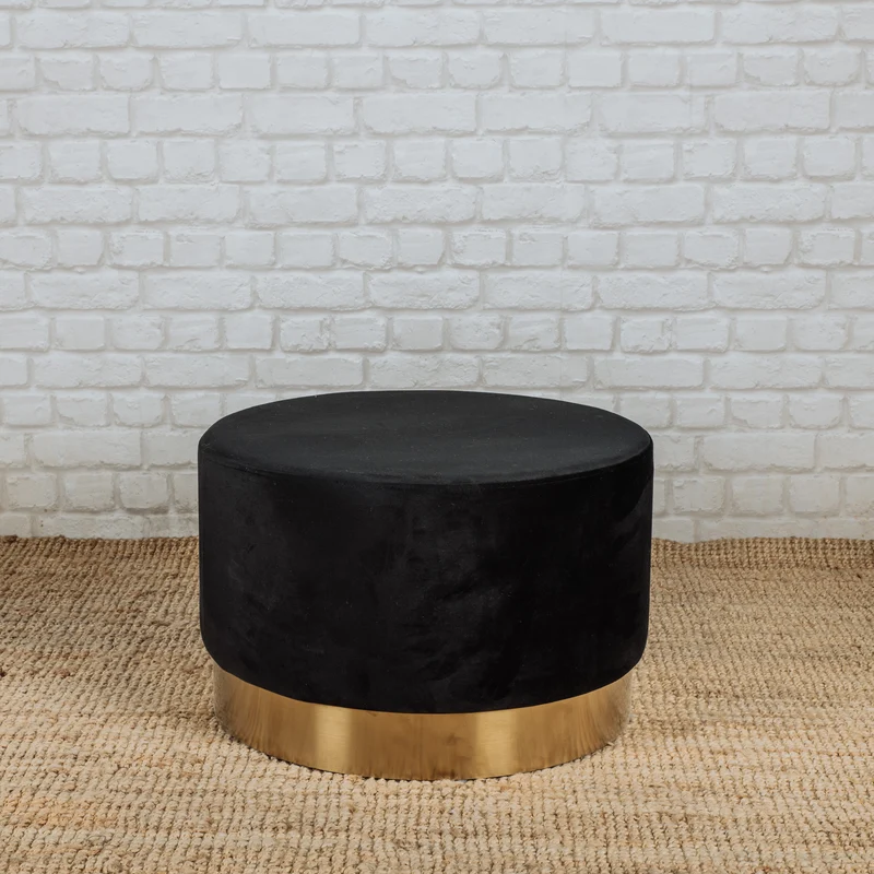 Pouf Cliff noir