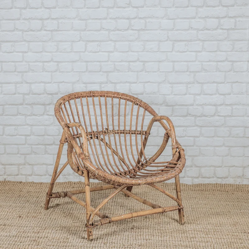 Fauteuil en rotin Martin