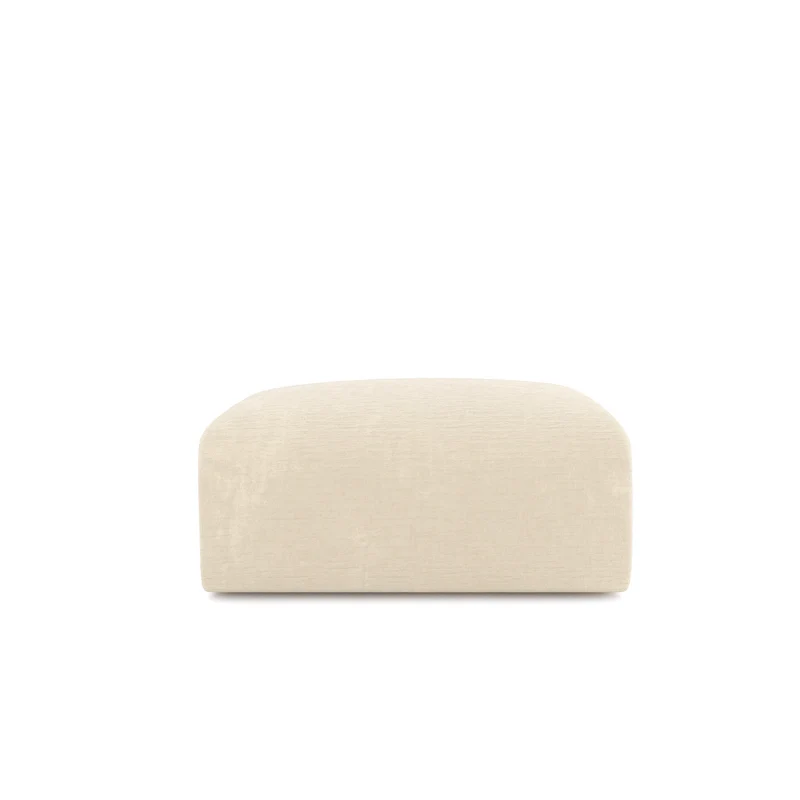 Pouf Myra Velours à motifs
