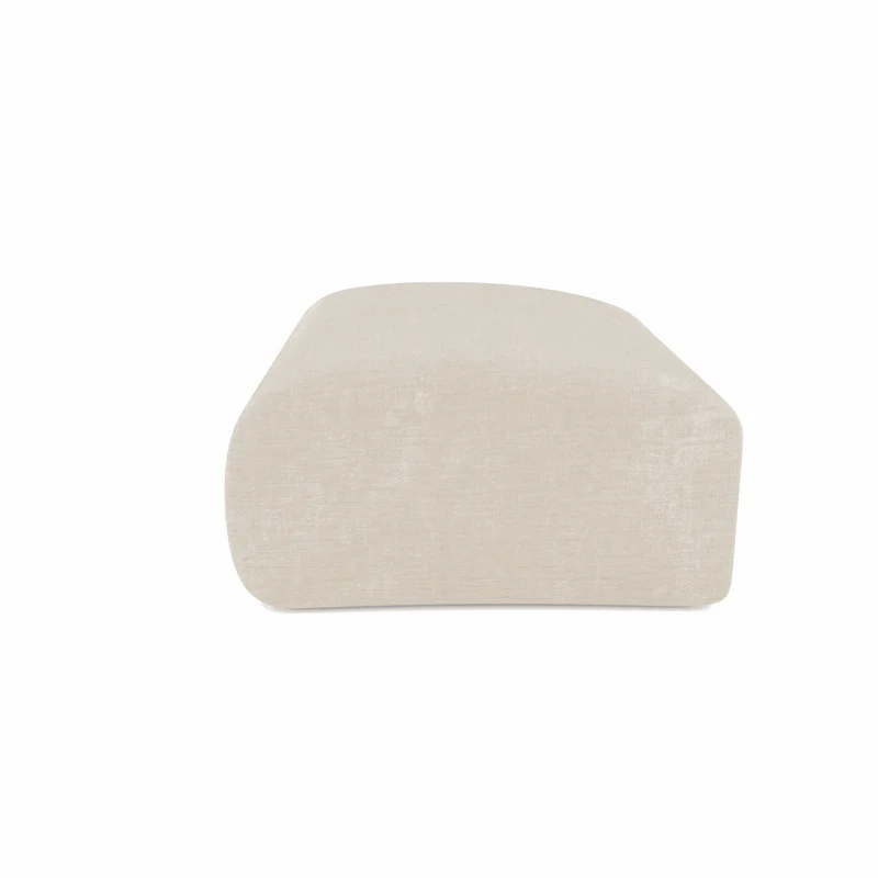 Pouf Myra Velours à motifs