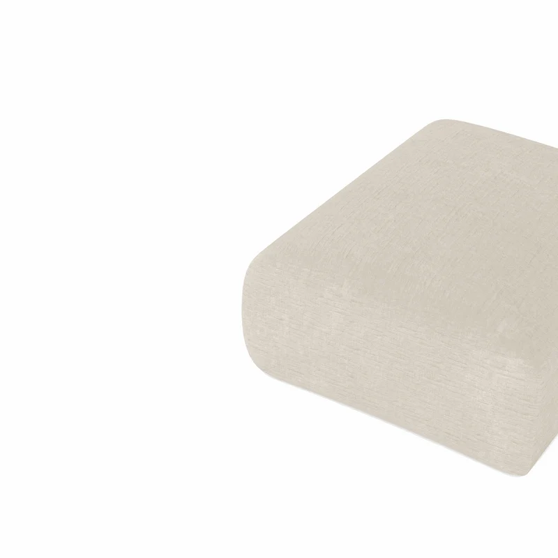 Pouf Myra Velours à motifs