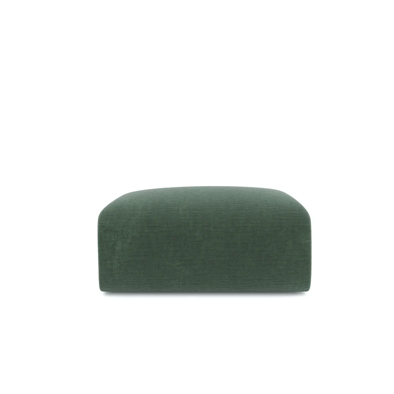 Pouf Myra Velours à motifs
