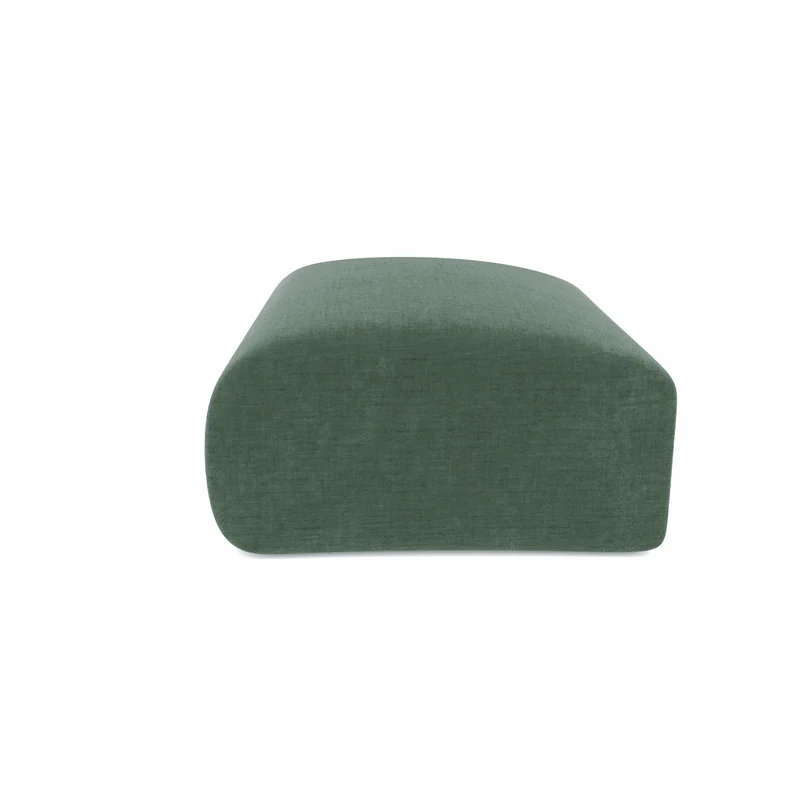 Pouf Myra Velours à motifs