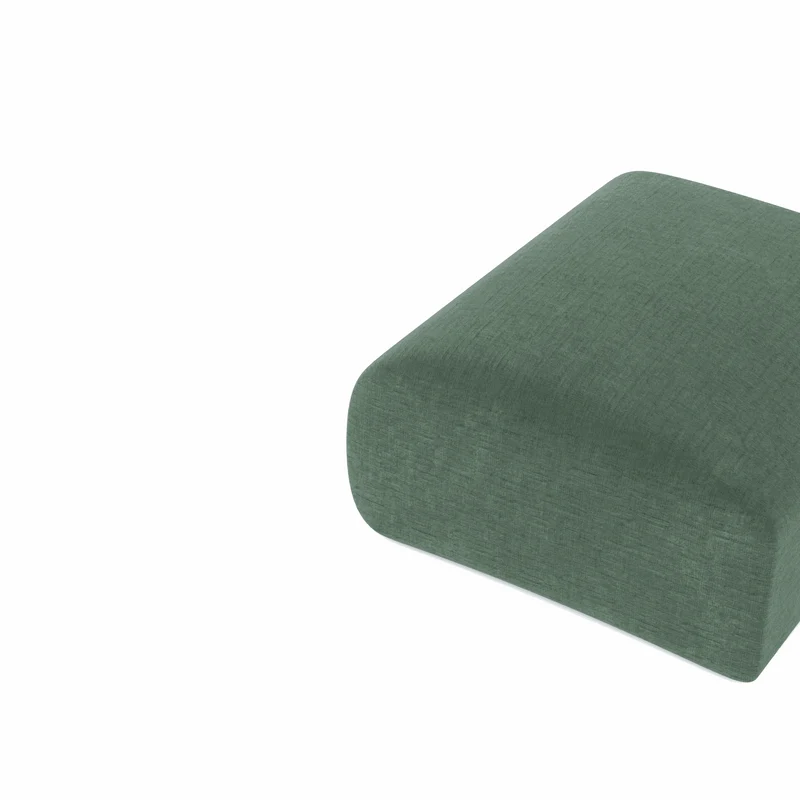 Pouf Myra Velours à motifs