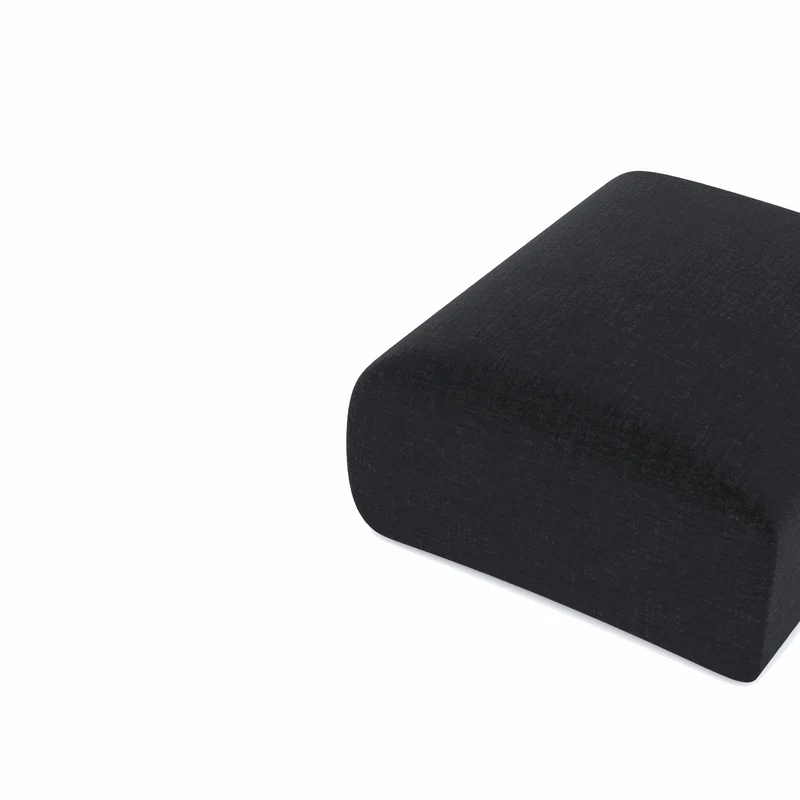 Pouf Myra Velours à motifs