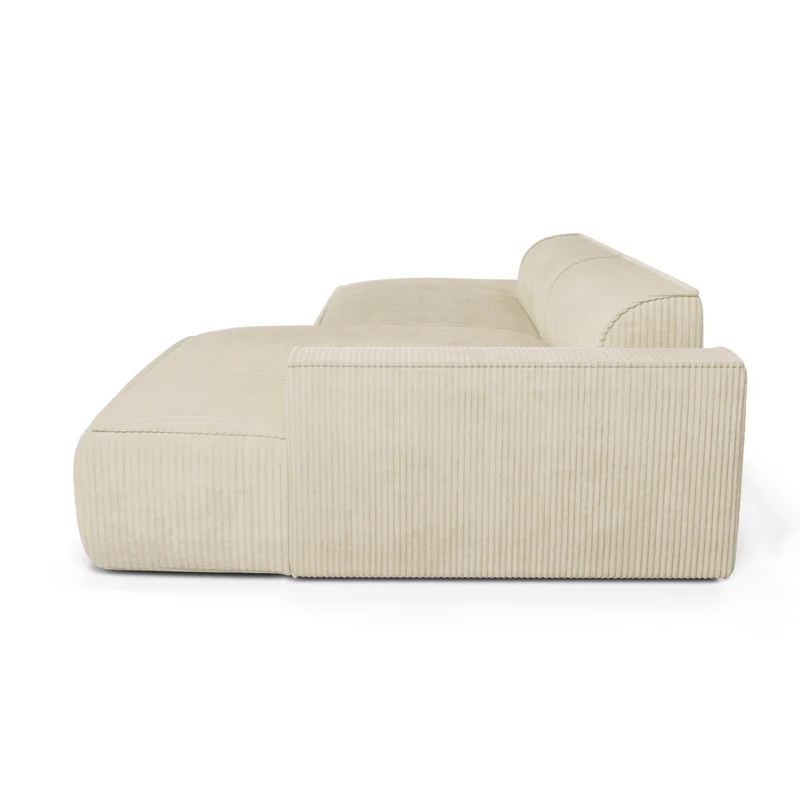 Canapé angle droit 300cm MIA Velours Côtelé