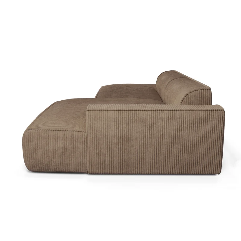 Canapé angle droit 300cm MIA Velours Côtelé