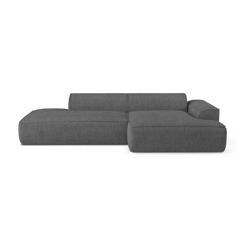 Canapé angle droit 300cm MIA Velours Côtelé