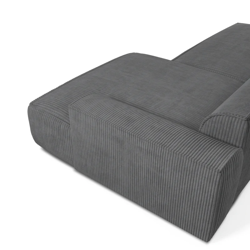 Canapé angle droit 300cm MIA Velours Côtelé