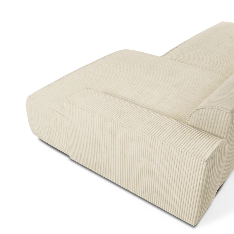 Canapé angle droit 260cm MIA Velours Côtelé