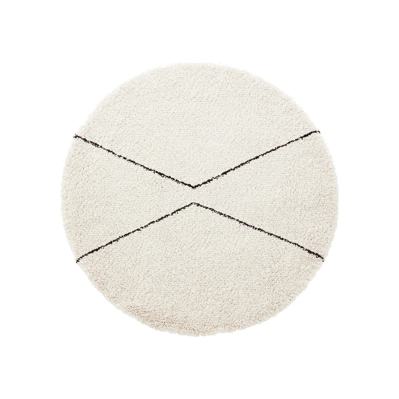 Tapis rond Berbère