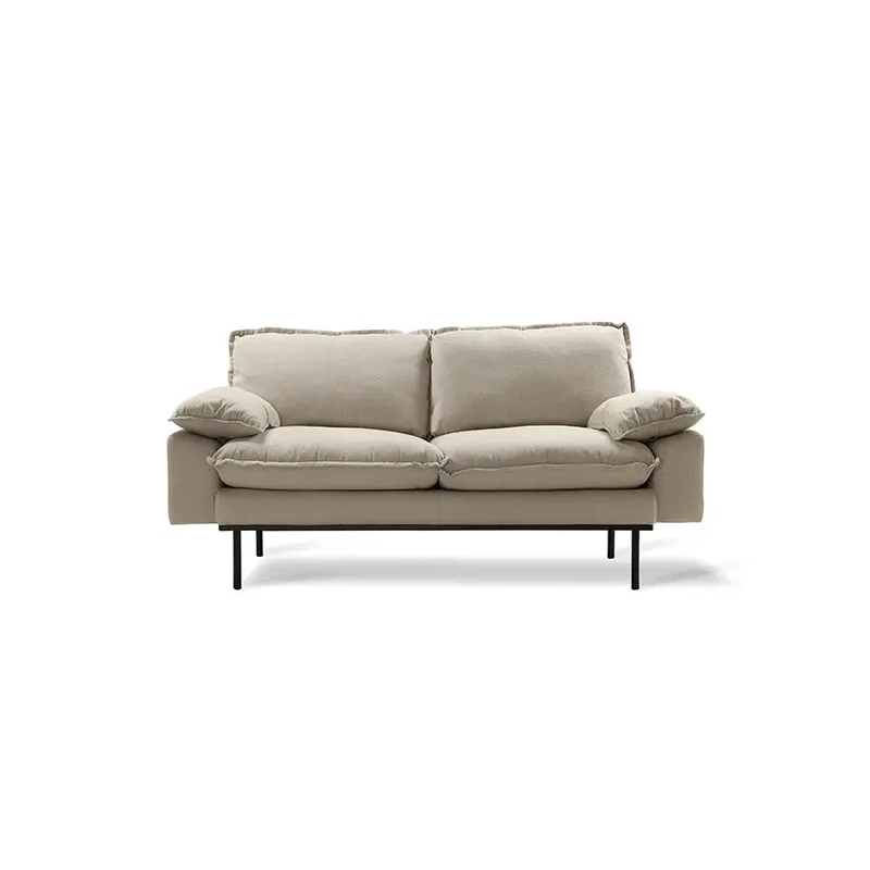 Canapé HK Living Retro 2-Seats Velours royal