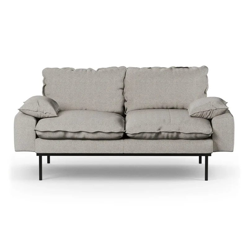 Canapé HK Living Retro 2-Seats Velours royal