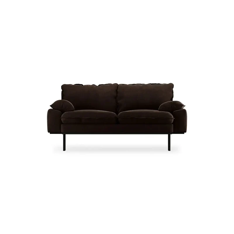 Canapé HK Living Retro 2-Seats Velours royal