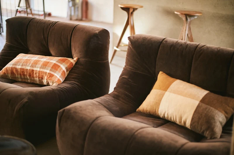 Fauteuil HK Living Lazy royal Velvet expresso