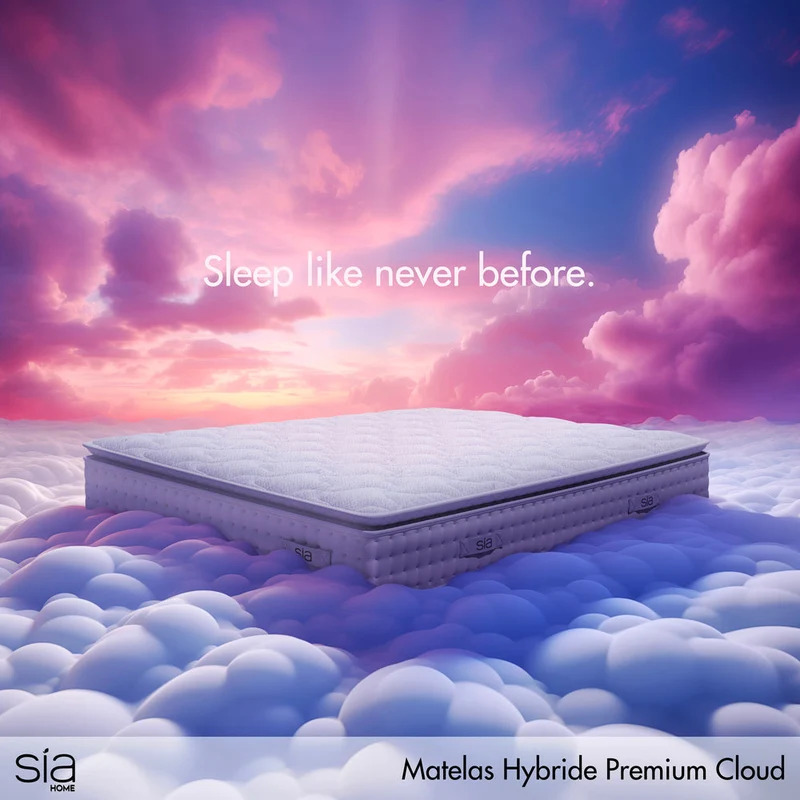 Matelas Hybride Premium Cloud