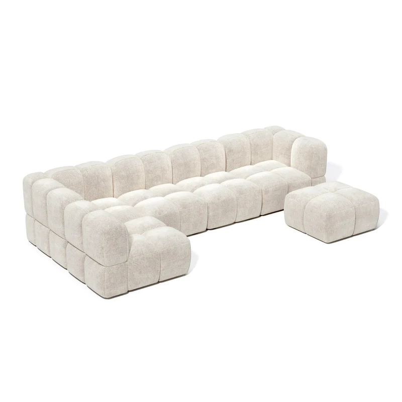 Canapé grand angle modulable NUBI