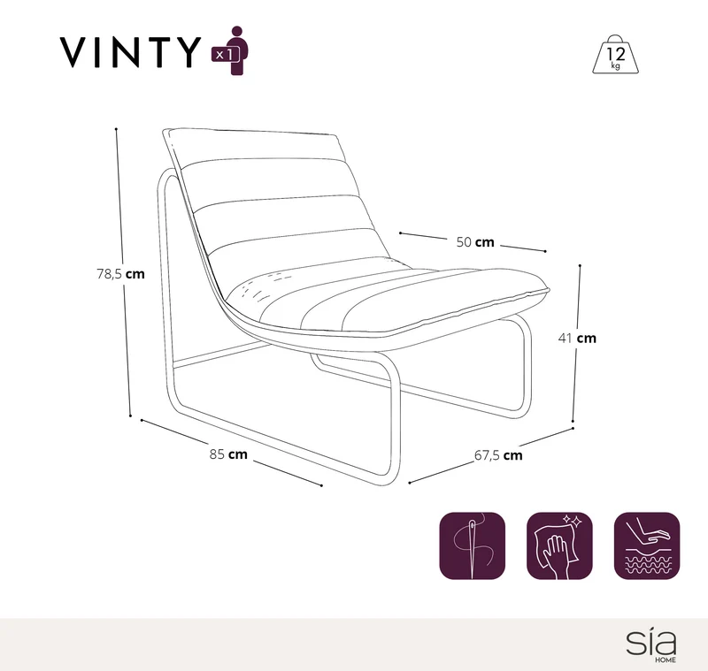 Fauteuil Vinty