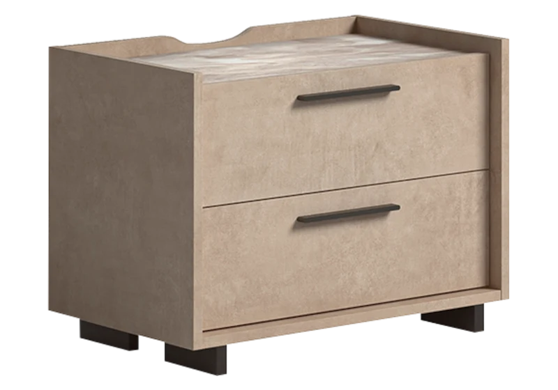 Chambre complète 160x200 avec coiffeuse – Dune