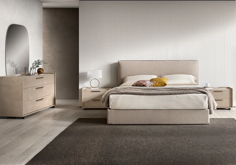 Chambre complète 160x200 avec commode – Dune