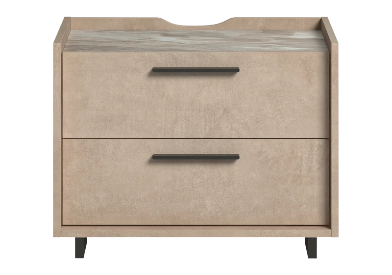 Chambre complète 160x200 avec coiffeuse – Dune