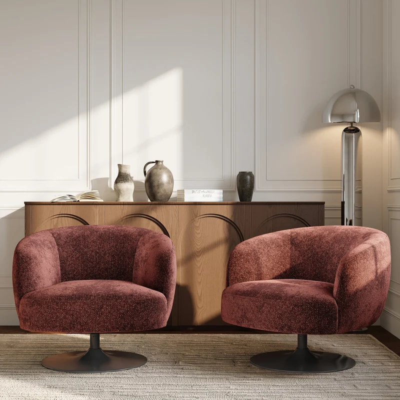 Fauteuil pivotant Oska