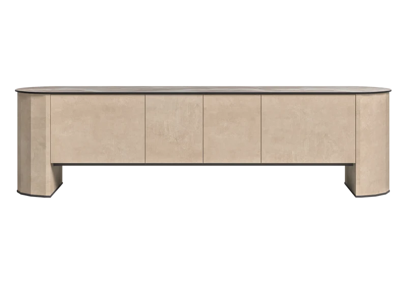 Meuble TV design italien effet pierre – Dune