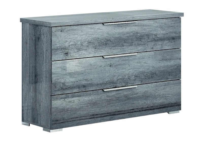 Chambre complète design bois gris foncé – LUNA