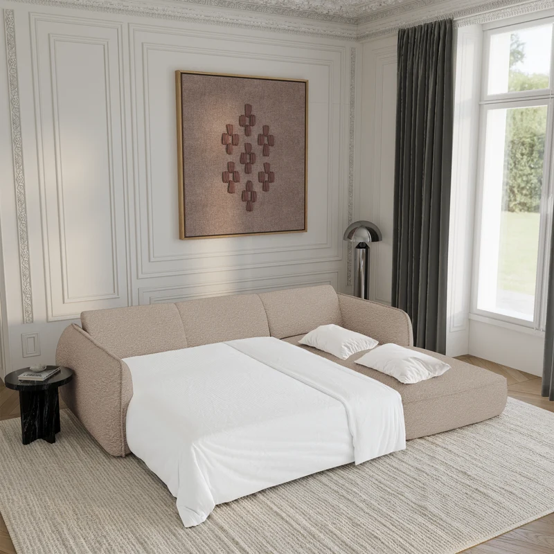 Canapé convertible Angle Droit Livia