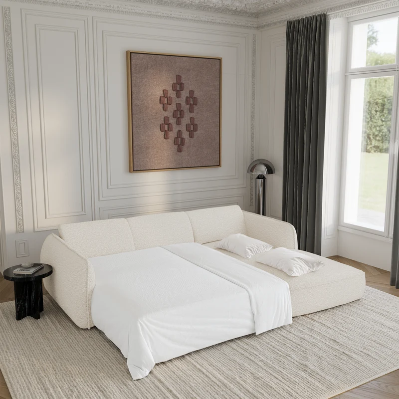 Canapé convertible Angle Droit Livia