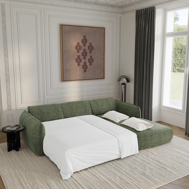 Canapé convertible Angle Droit Livia
