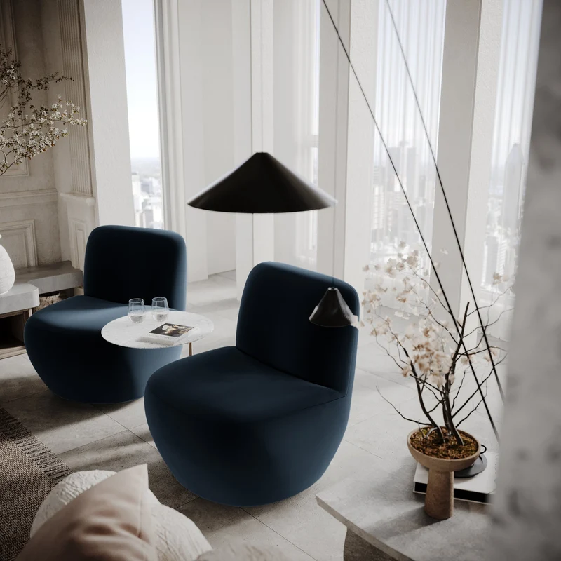 Fauteuil pivotant Jena