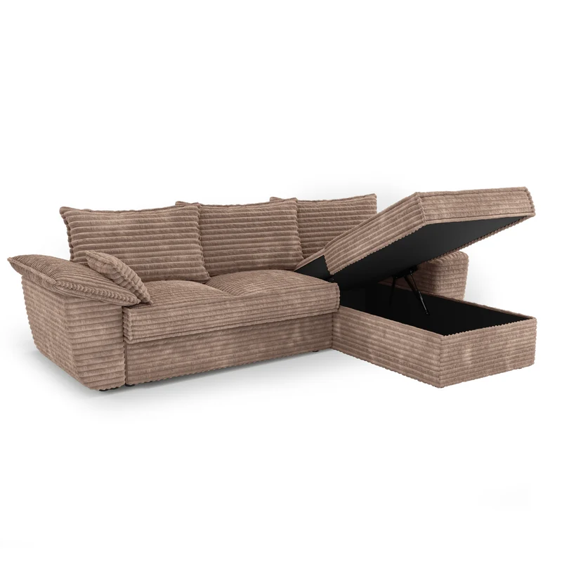 Canapé Convertible Angle Droit Sasha