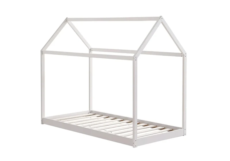 Lit cabane enfant bois blanc - Erva