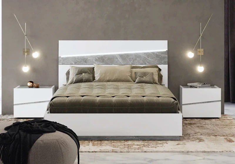 Chambre complète blanc ADEN