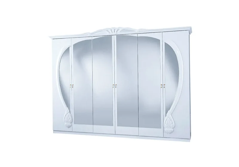 Chambre complète laquée blanc VERA
