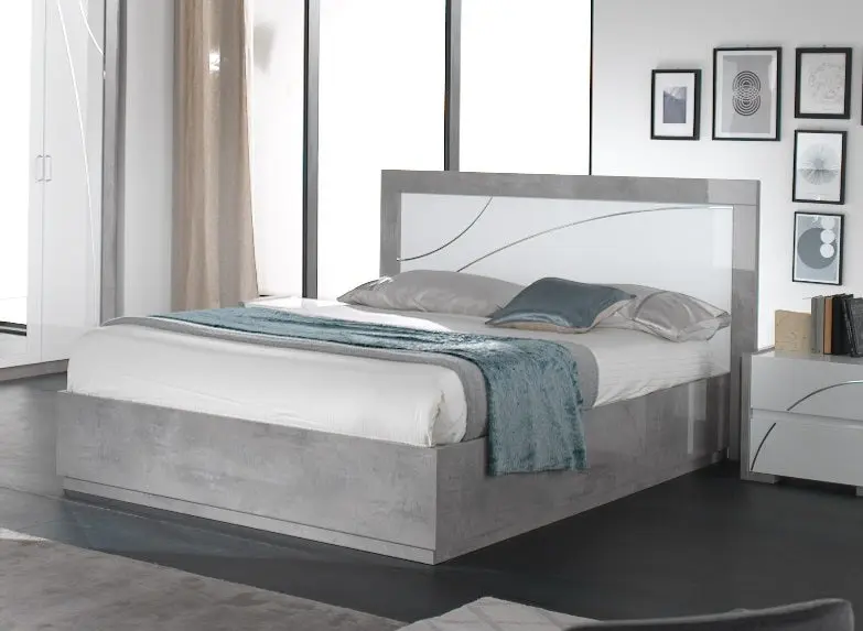 Chambre à coucher blanche MILANO