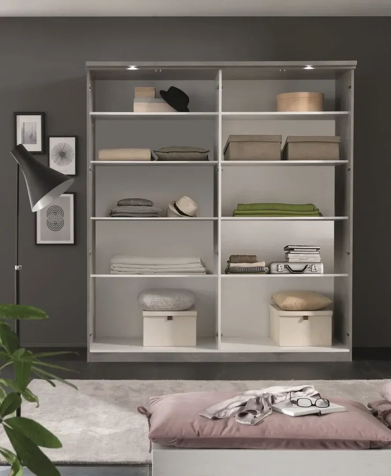 Chambre à coucher blanche MILANO