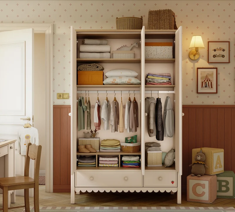 TOON - Armoire enfant 3 portes