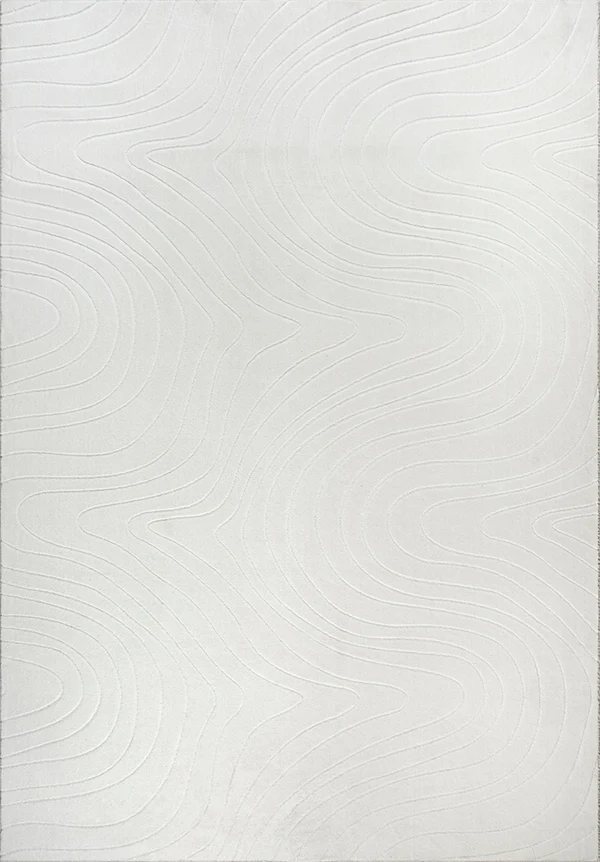 STILO - Tapis ultra doux crème