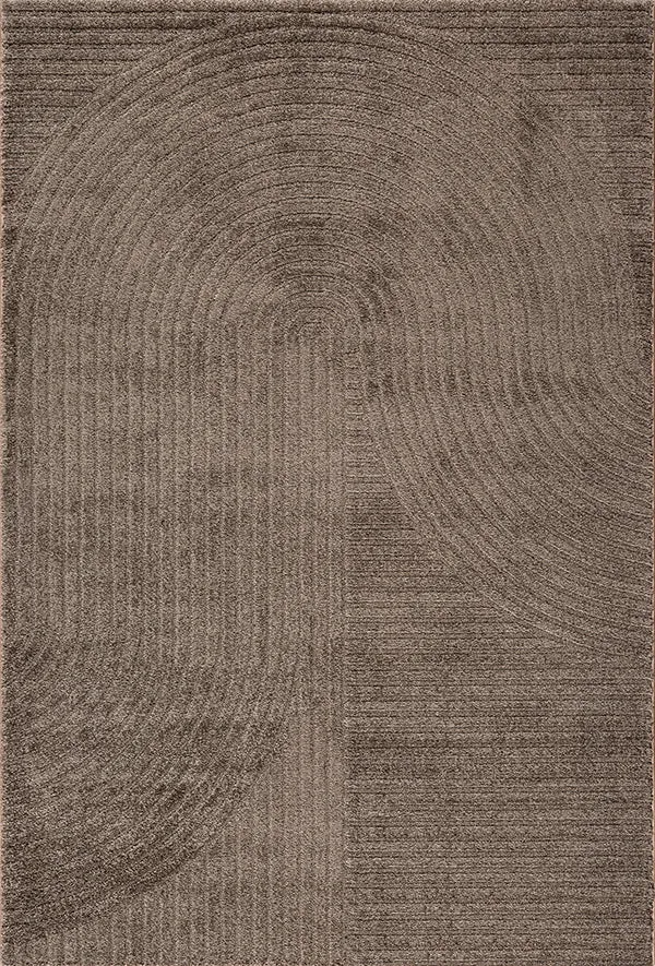 ELIO - Tapis ultra doux marron